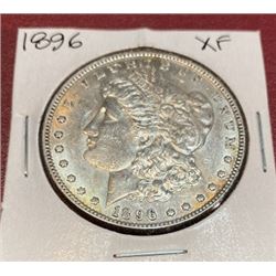 1896 XF Grade Morgan Silver Dollar