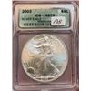 Image 1 : 2002 MS 70 ICG US Silver Eagle
