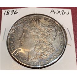 1896 AU/BU Grade Morgan Silver Dollar