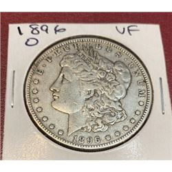 1896 o VF Grade Morgan Dollar