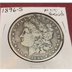 1896 S Key Date Morgan Dollar