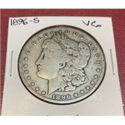 1896 s VG Grade Morgan Dollar
