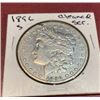 Image 1 : 1896 S Cleaned Scratched Morgan Silver Dollar