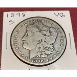 1898 S Better Date Morgan Dollar