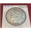 Image 1 : 1899 S Better Date Cleaned Morgan Dollar