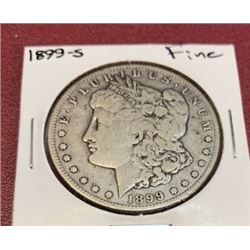 1899 S Fine Grade Morgan Dollar
