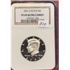 Image 1 : 2001 S PF69 ULTRA CAMEO NGC Kenndey Half