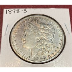 1898 S Better Date g-VG Grade Morgan Dollar