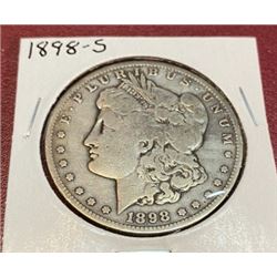 1898 s Good Grade Morgan Dollar