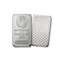 1oz Morgan Design Silver Bar
