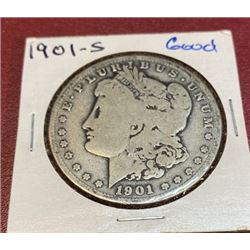 1901 S Good Grade Morgan Dollar