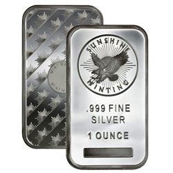 1 oz. Sunshine Mint Silver Bar