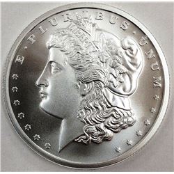 1 oz Morgan Design Silver Round