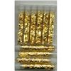 Image 1 : 10 pcs. Gold Leaf Scrap in Vials -NonBullion