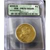 Image 1 : 2007 S Sacagewea Gold $1 PRF 70 DCAM