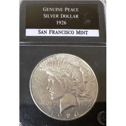 1926 S Peace Silver Dollar