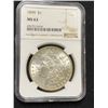 Image 1 : 1899 Better Date MS 63 NGC Morgan Dollar
