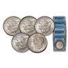 Image 1 : Lot of 5 - MS 64 PCGS or NGC Morgan Dollars