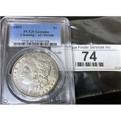 1899 PCGS Genuine Morgan Silver Dollar
