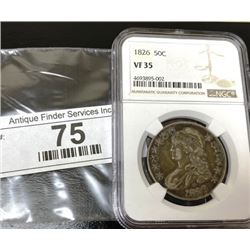 1826 VF 35 NGC Bust Half Dollar