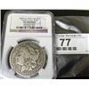 Image 1 : 1890 CC Tail Bar -VG Details NGC Morgan $1