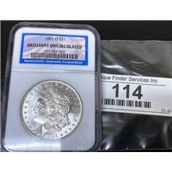 1885 O BU NGC Morgan Silver Dollar