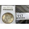 Image 1 : 1900 MS 62 ANACS Morgan Silver Dollar