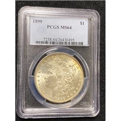 1899 MS 64 PCGS Morgan Silver Dollar