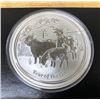 Image 1 : 2015 10 oz. Year of The Goat Silver Round