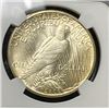 Image 2 : 1926 MS 62 NGC Peace Silver Dollar