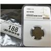 Image 1 : 1908 s AU 58 RB NGC Lincoln Cent
