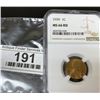 Image 1 : 1939 MS 66 RD NGC Lincoln Wheat Cent