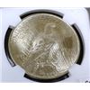 Image 2 : 1922 MS 62 Peace Silver dollar NGC Slab