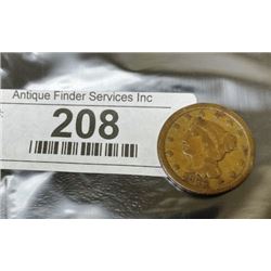 1844 Copper Large Cent