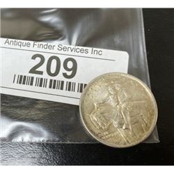 1925 Stone Mountin AU Grade Comm. Half
