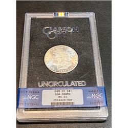 1885 CC GSA Horad MS 63 Morgan Silver Dollar