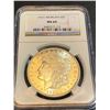 Image 1 : 1921 MS64 NGC Morgan Silver Dollar
