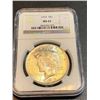 Image 1 : 1923 MS 65 NGC SIlver Peace Dollar