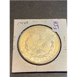 1921 S AU/BU Morgan Silver Dollar