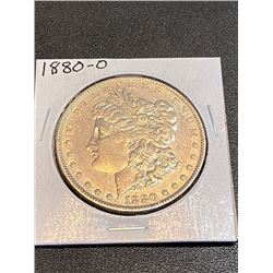 1880 O Morgan Silver Dollar
