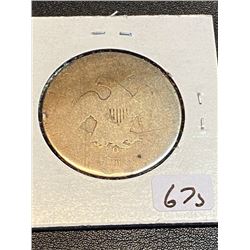 1854 O Seated Liberty  Silver Dollar