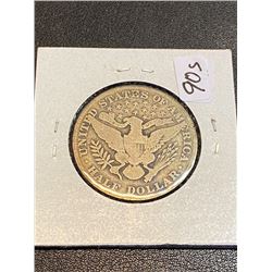 1915 Good Barber Half Dollar