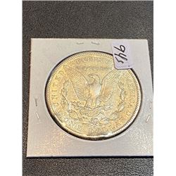 1902 S Damage Morgan Silver Dollar