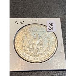 1901 S XF Cleaned Morgan Silver Dollar