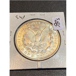 1921 D AU Morgan Silver Dollar
