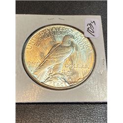 1923 S Silver Peace Dollar