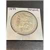 Image 2 : 1899 Polished Morgan Silver Dollar