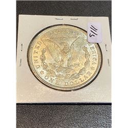 1921 D AU Morgan SIlver Dollar