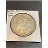 Image 2 : 1890 CC Tail Bar Morgan Silver Dollar