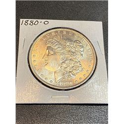 1880 O Morgan SIlver Dollar